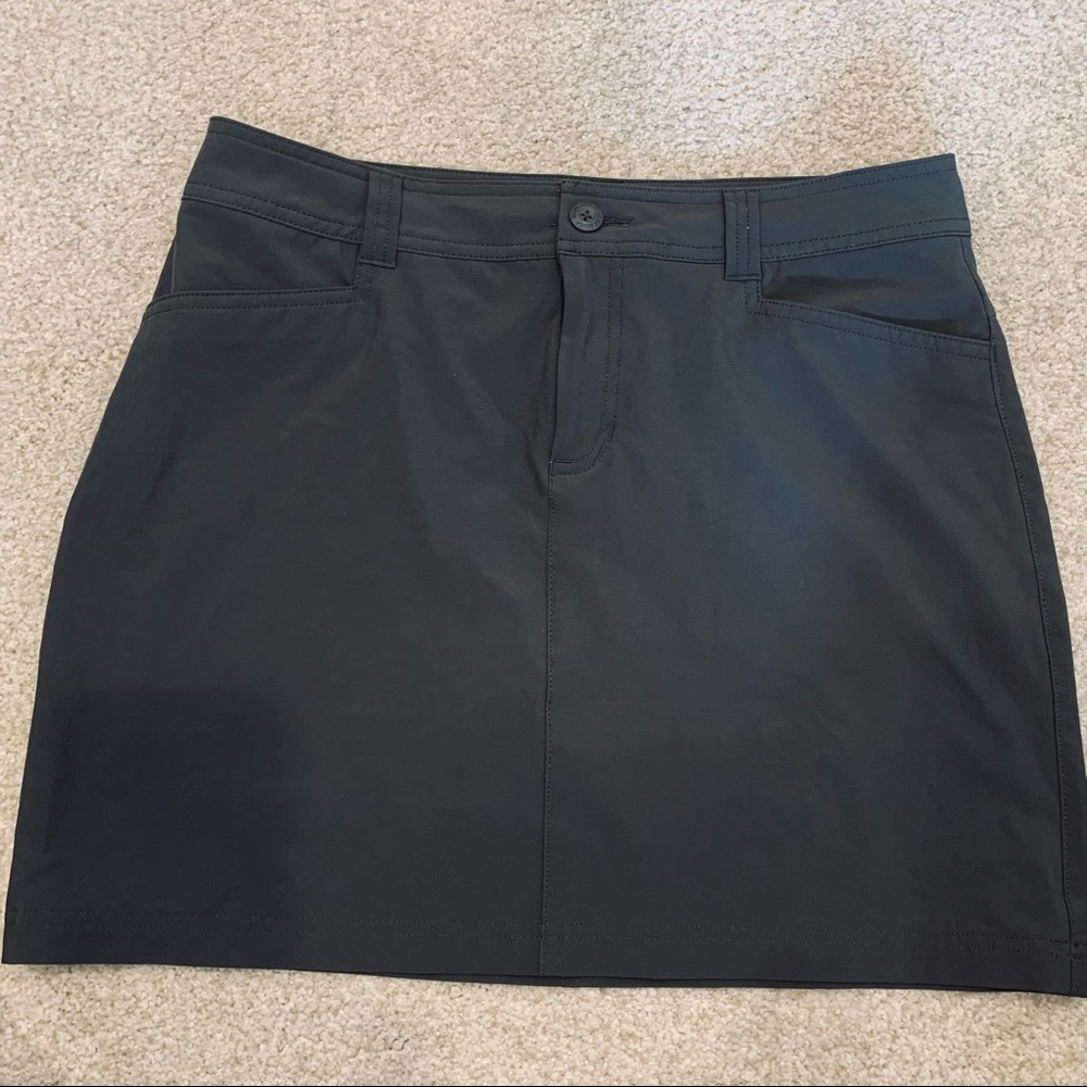 Eddie Bauer Dark Gray‎ Golf Skirt 8